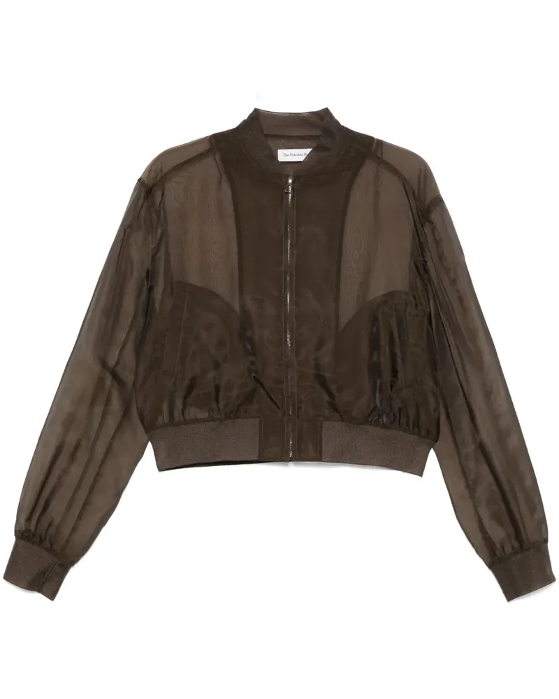 FRANKIE Shop Micky Bomberjacke - Braun Braun