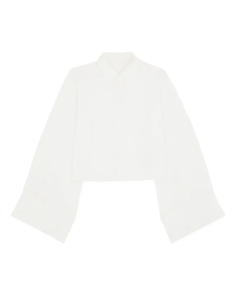 Maison Margiela Langärmeliges Hemd - Weiß Weiß