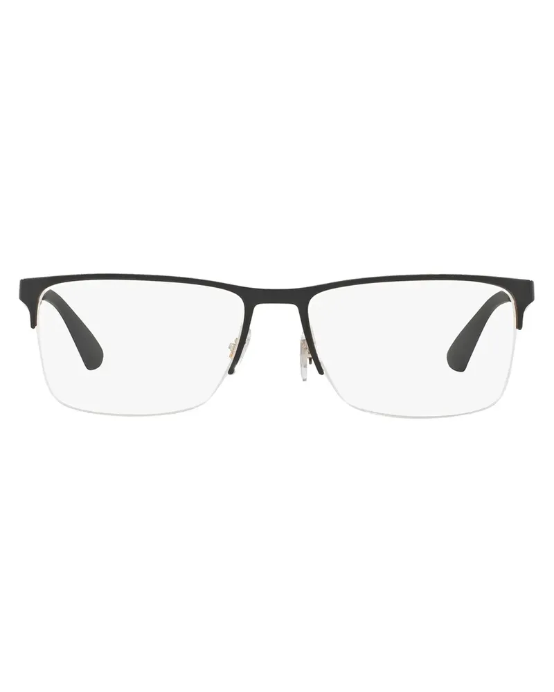 Ray Ban RB6335 Brille mit eckigem Gestell - Schwarz Schwarz