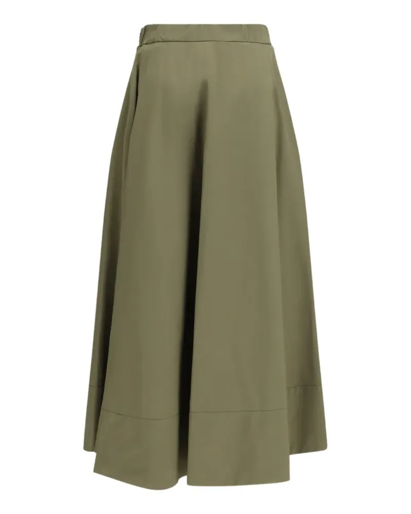 CRUNA elasticated-waist skirt - Grün Grün