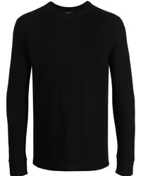 Vince Pullover mit rundem Ausschnitt Schwarz