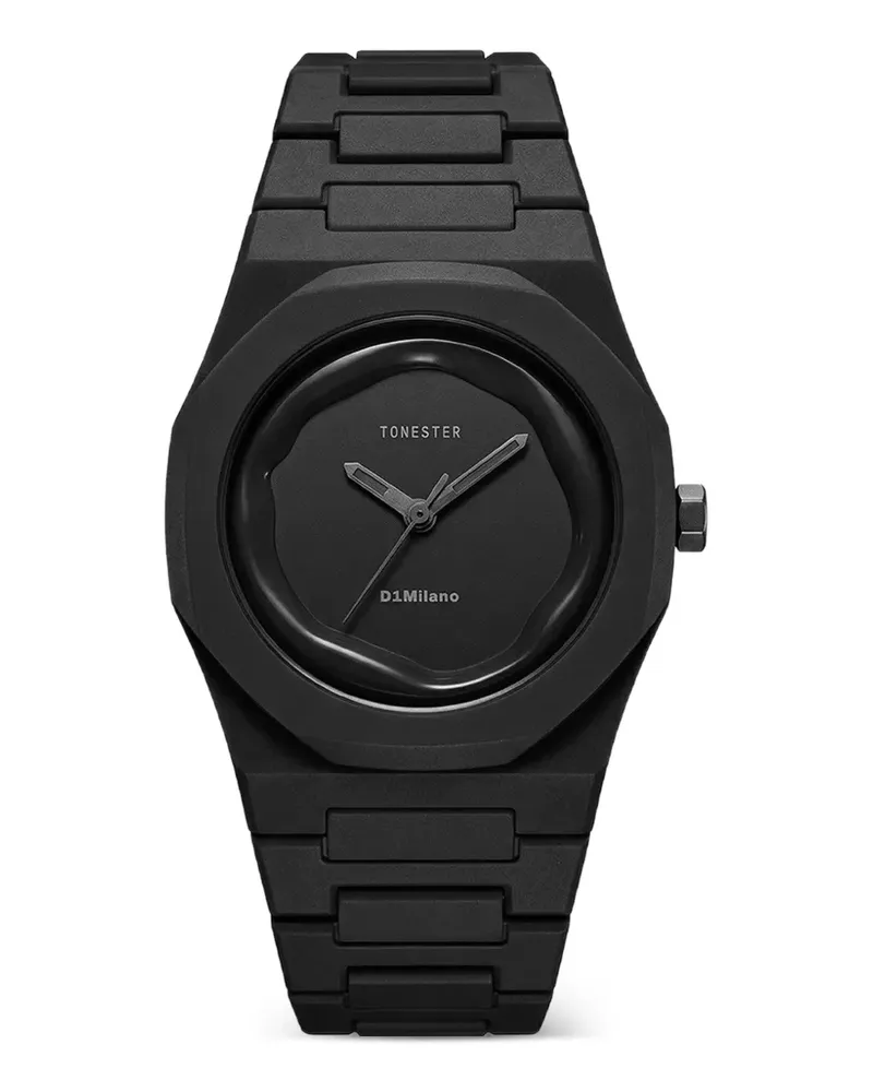 D1 Milano x Tonester Evening Galore 40.5mm watch - Schwarz Schwarz