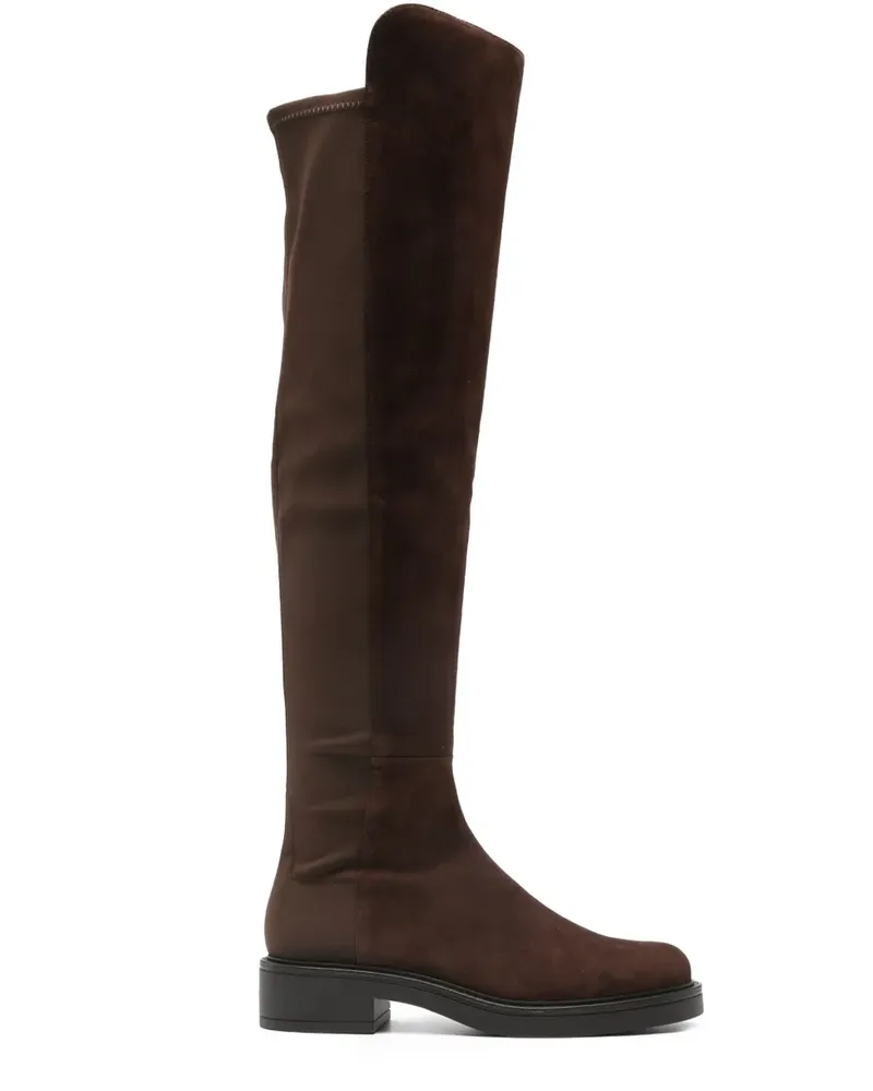 Stuart Weitzman Stiefel aus Wildleder - Braun Braun
