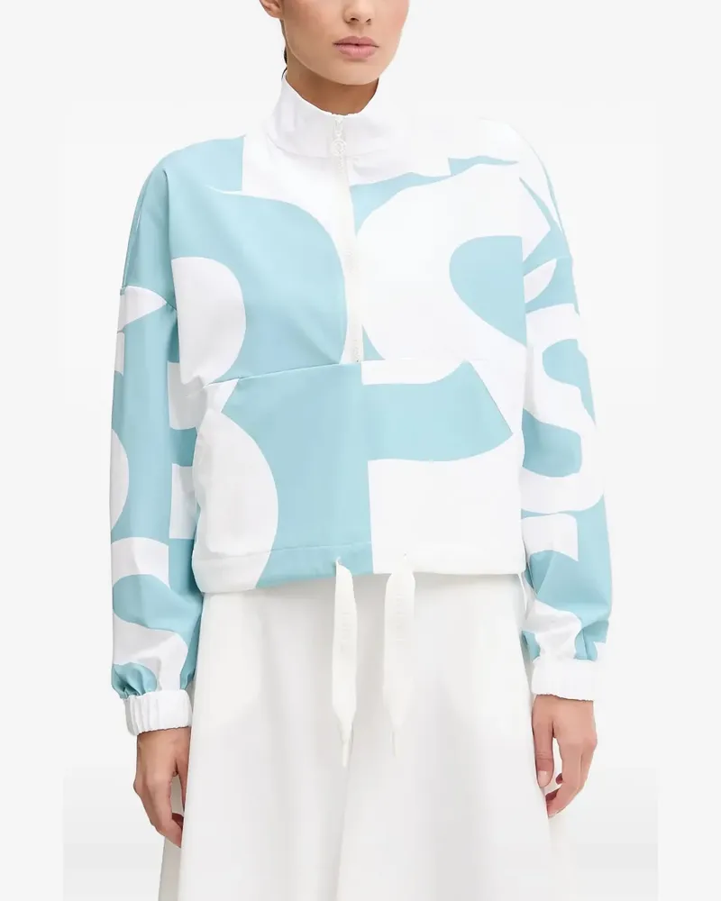 Sportalm Jacke mit Kordelzug - Blau Blau