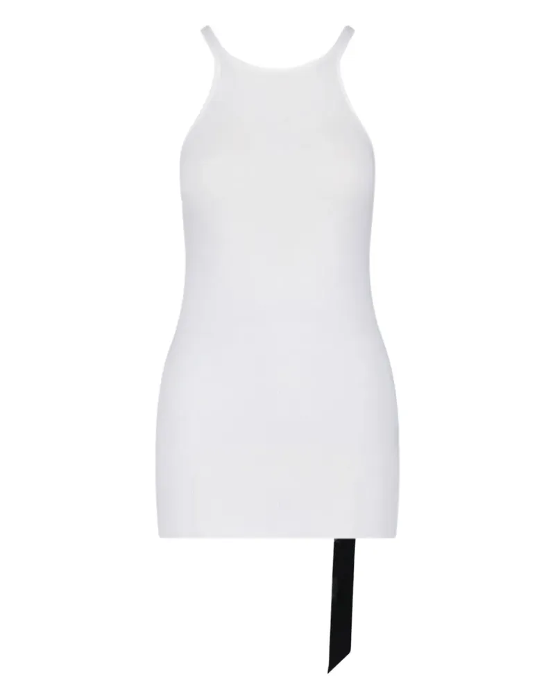 DRKSHDW by Rick Owens Geripptes Racer Tanktop - Weiß Weiß