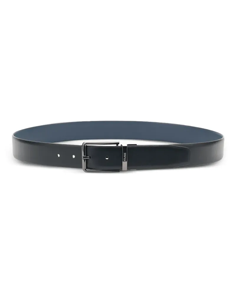 Lottusse reversible leather belt - Schwarz Schwarz