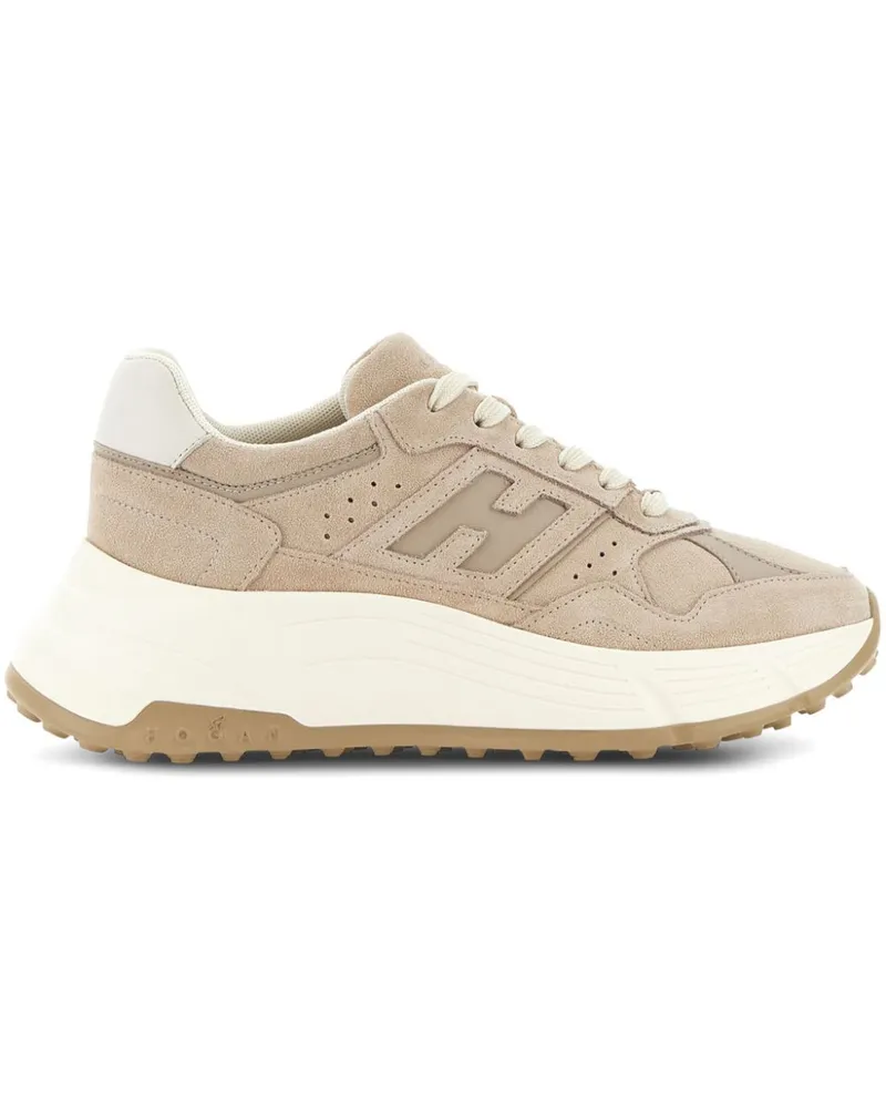 Hogan Sneakers mit Logo - Nude Nude