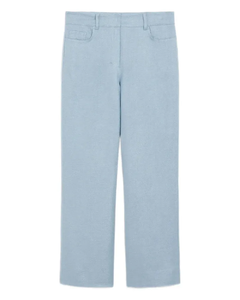 Max Mara Hose mit Vordertaschen - Blau Blau