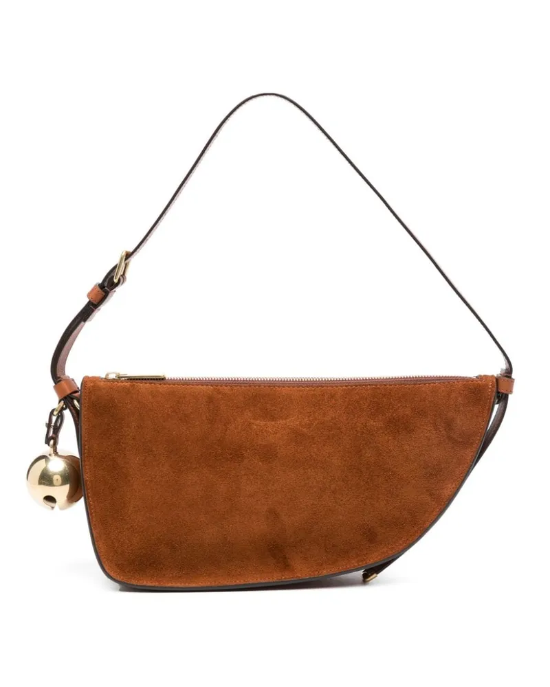 Burberry Kleine Shield Schultertasche - Braun Braun