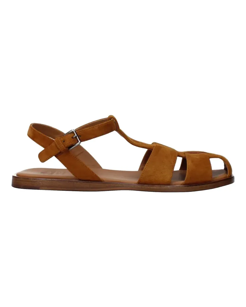 Church's suede T-strap sandals - Braun Braun