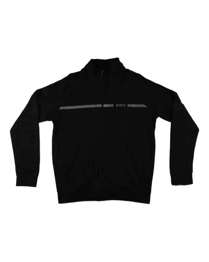 HUGO BOSS zip-fastening sweatshirt - Schwarz Schwarz