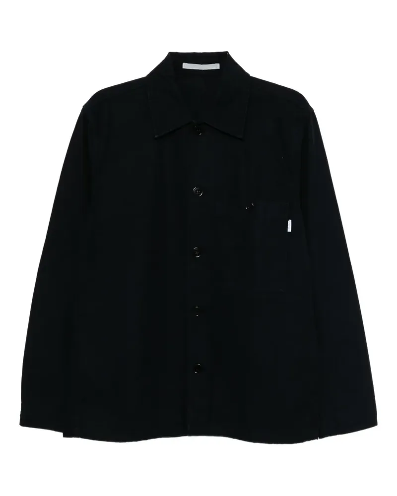 Norse Projects Standard Hemdjacke - Blau Blau