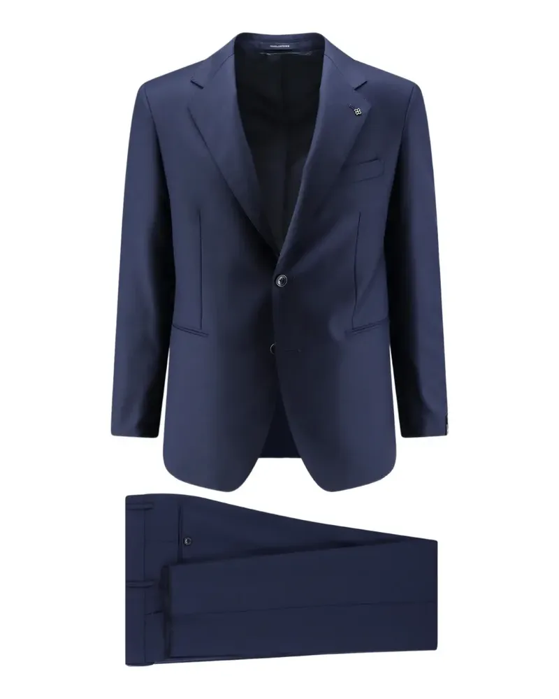 Tagliatore Einreihiger Anzug - Blau Blau