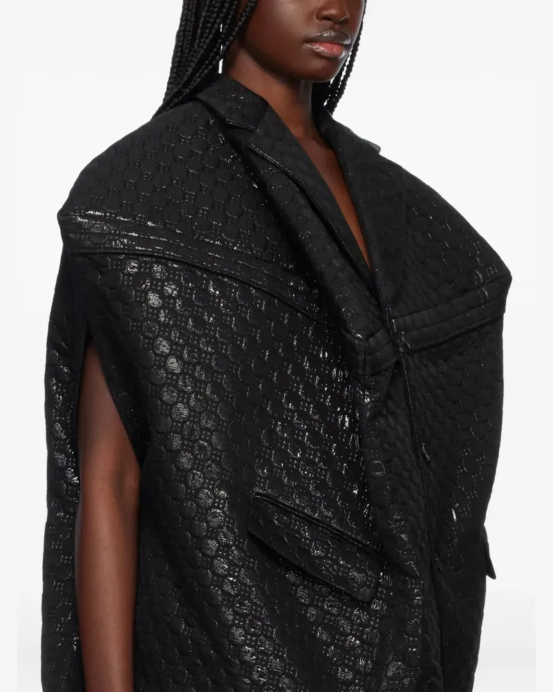Comme des Garçons single-breasted gilet - Schwarz Schwarz