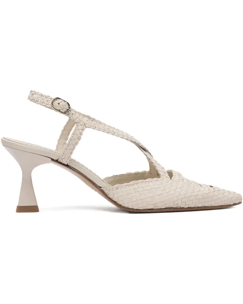 Toni Pons Moritz Pumps mit gewebtem Lederriemen - Nude Nude