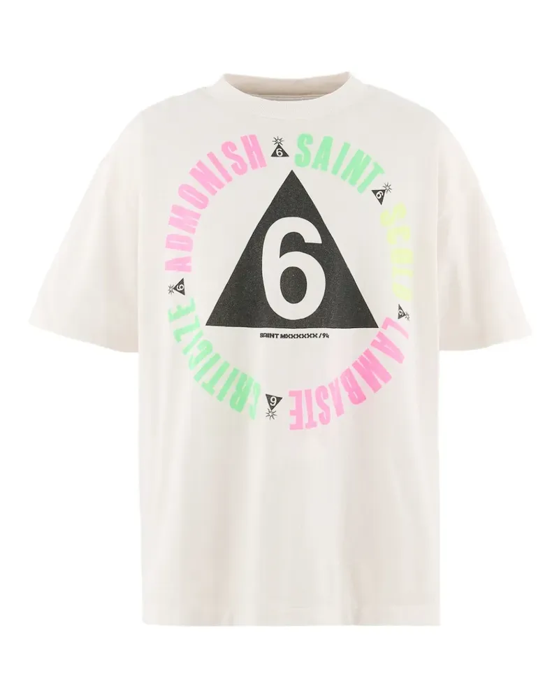 SAINT MXXXXXX graphic-print T-shirt - Weiß Weiß