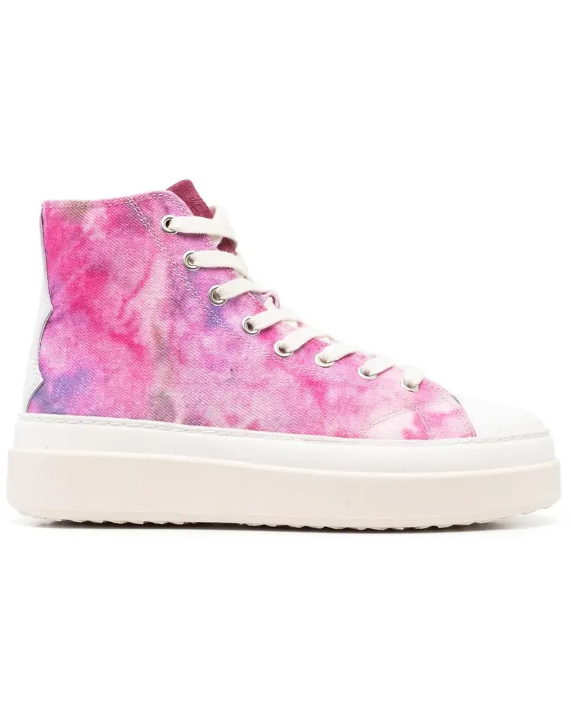 Isabel Marant High-Top-Sneakers mit Schnürung - Rosa Rosa