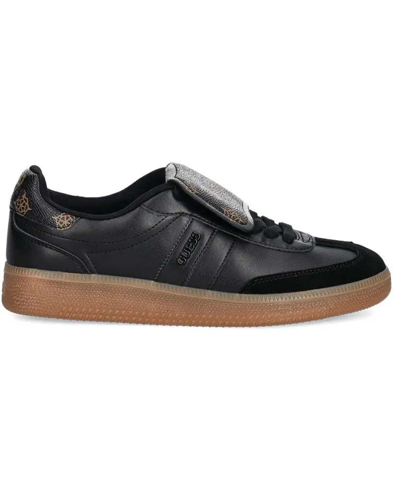 Guess Oleeza Sneakers mit Logo-Print - Schwarz Schwarz