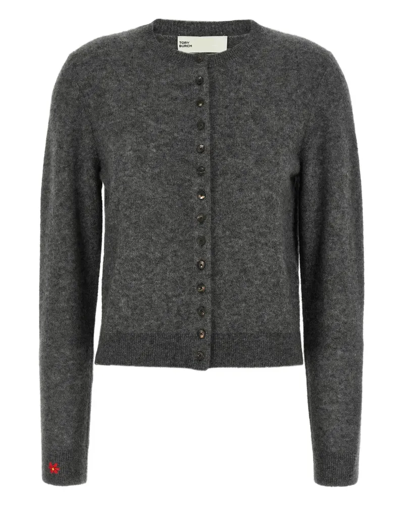 Tory Burch embroidery cardigan - Grau Grau