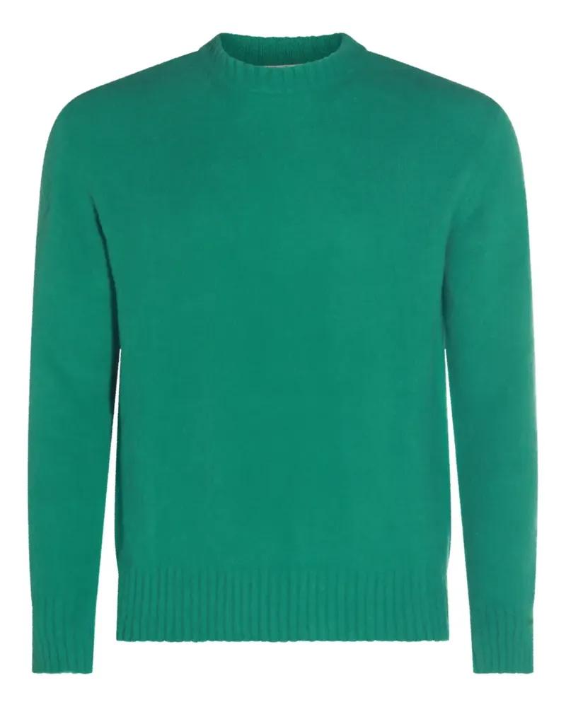 Piacenza Cashmere Pullover mit rundem Ausschnitt - Grün Grün