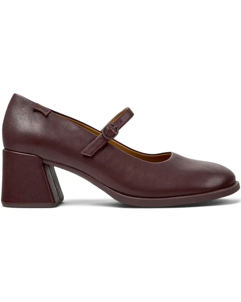 Camper Loafer mit Blockabsatz - Rot Rot