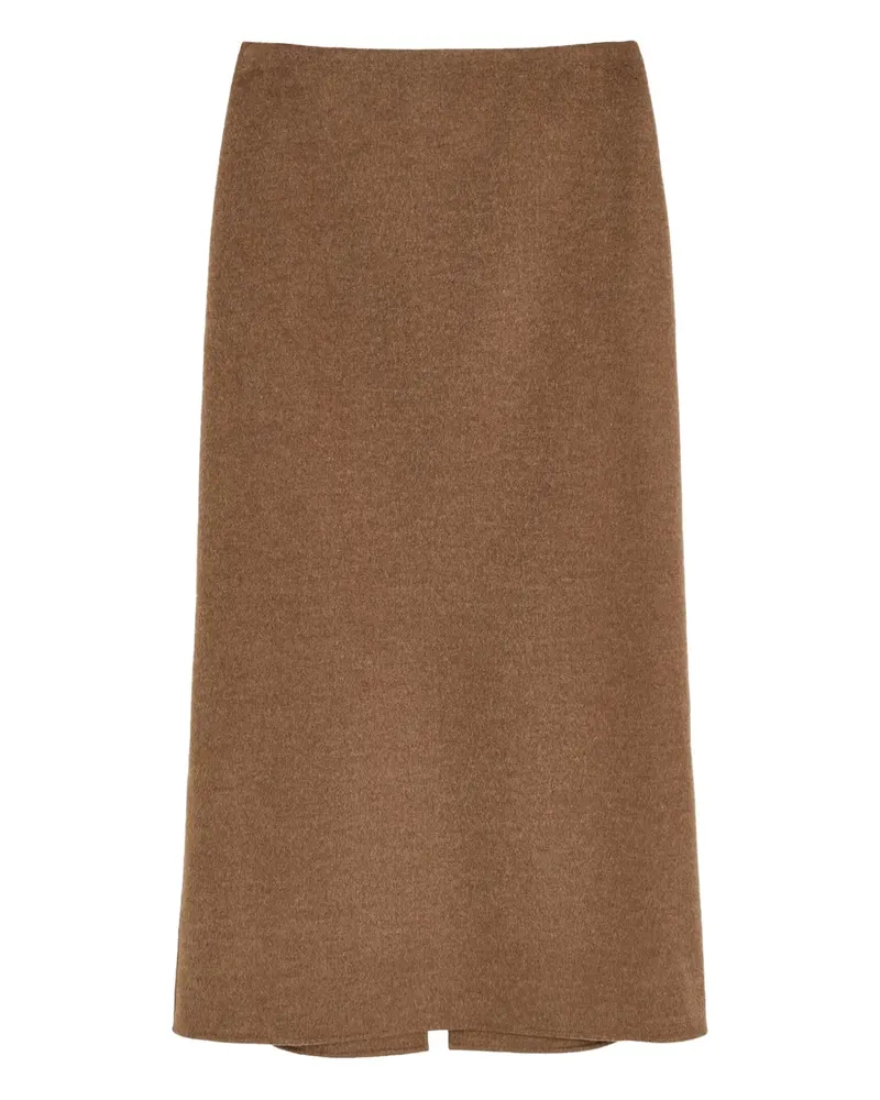 By Malene Birger Palomie Rock mit Schlitz - Braun Braun