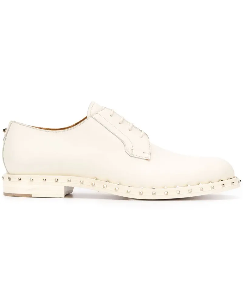Valentino Garavani Rockstud Derby-Schuhe - Nude Nude
