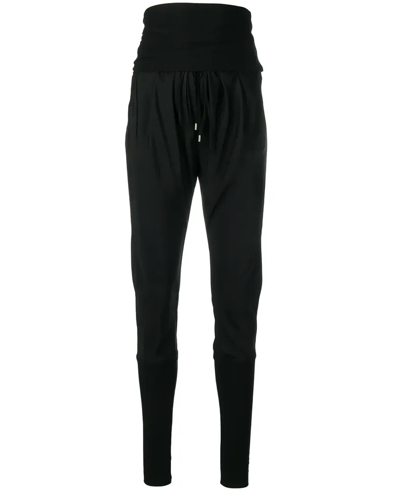 Tom Ford Tapered-Hose mit hohem Bund - Schwarz Schwarz
