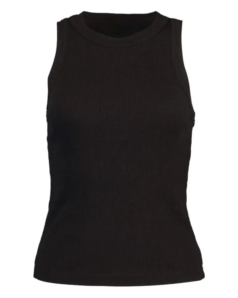 Citizens of humanity Geripptes Top - Schwarz Schwarz