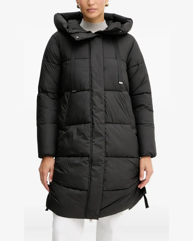Silvian Heach hooded padded coat - Schwarz Schwarz