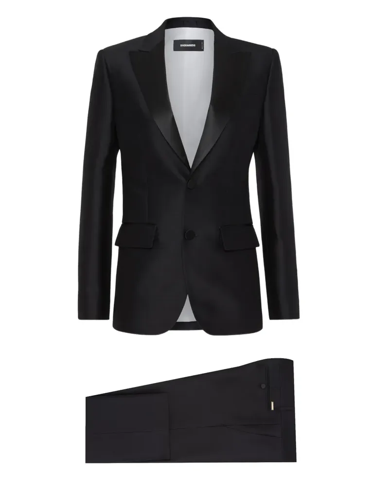 Dsquared2 Bianca Anzug - Schwarz Schwarz