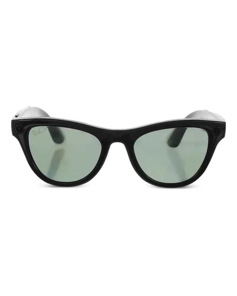 Ray Ban Meya Skyler Sonnenbrille - Schwarz Schwarz