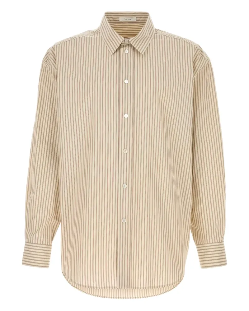 The Row Gestreiftes Granada Hemd - Nude Nude