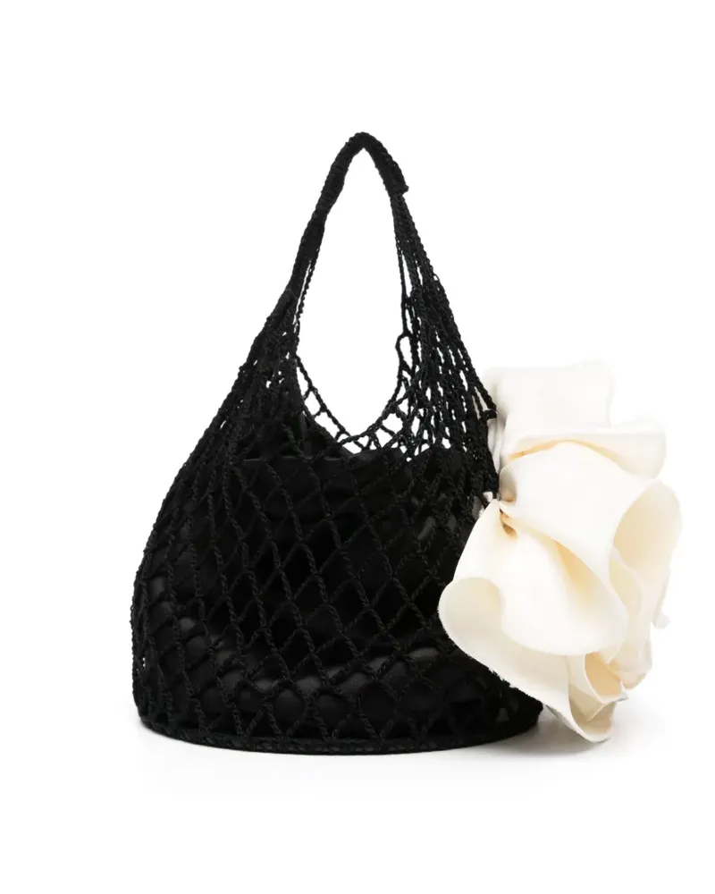 Magda Butrym Kleine Devana Handtasche - Schwarz Schwarz
