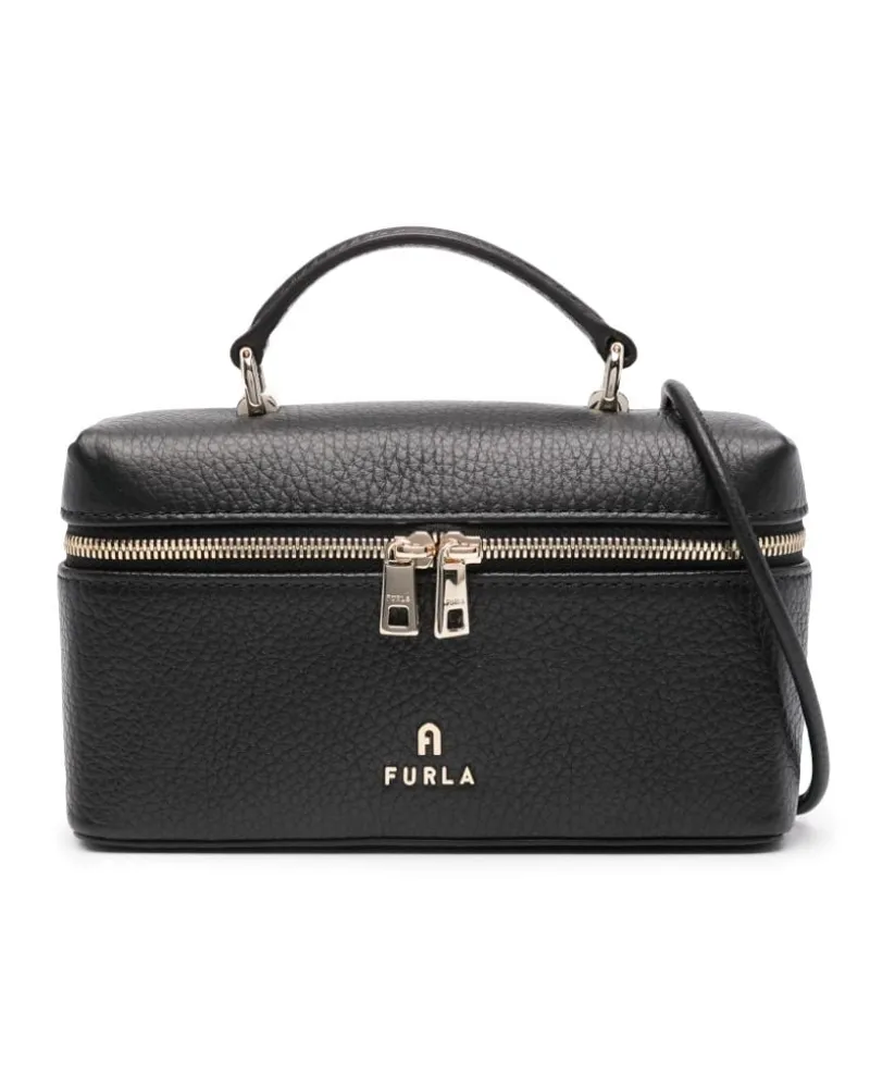 Furla Camelia Mini-Tasche - Schwarz Schwarz
