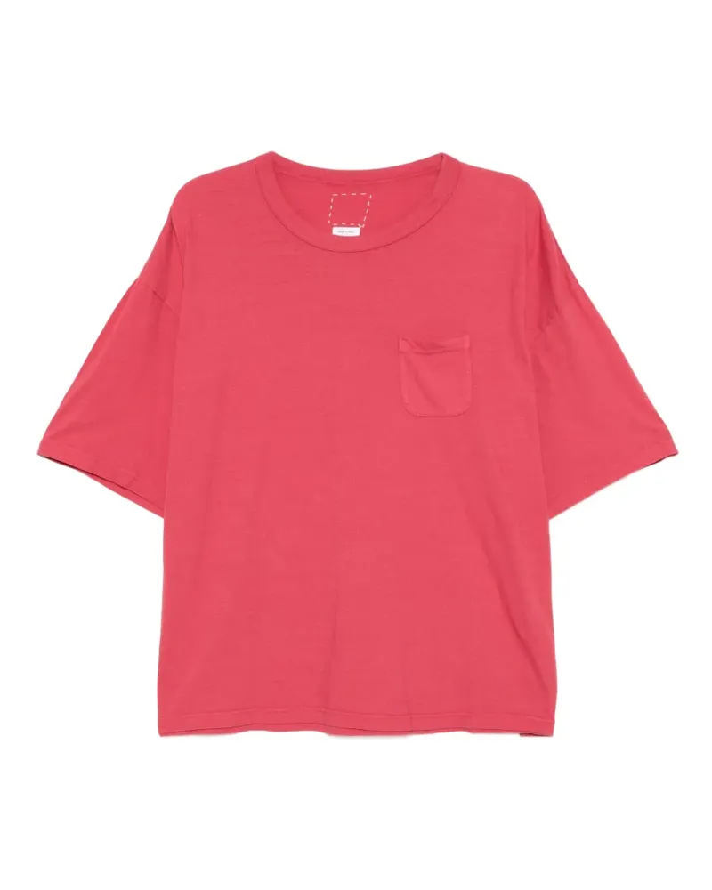Visvim chest-pocket T-shirt - Rosa Rosa