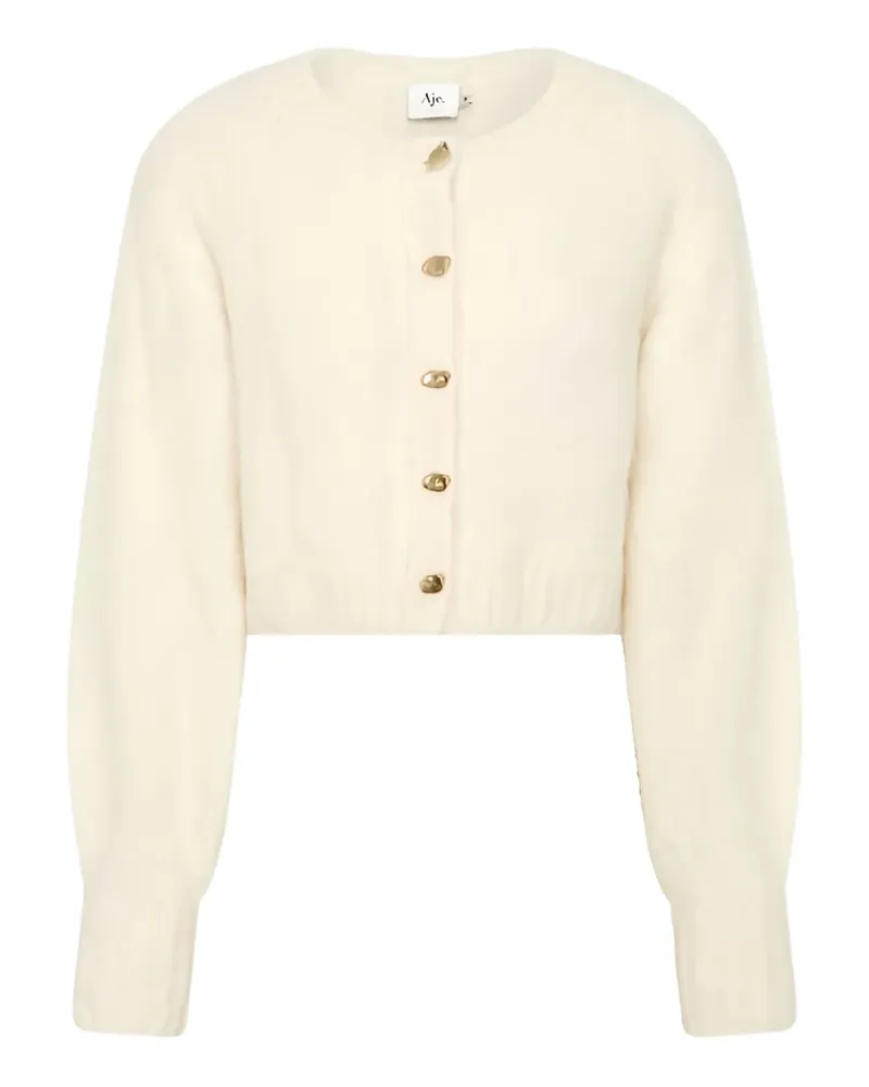 Aje. Geknöpfter Celine Cardigan - Nude Nude