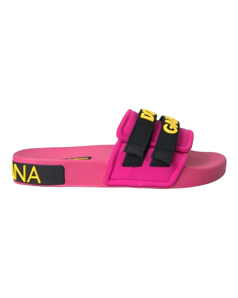 Dolce & Gabbana Sandalen mit Klettverschluss - Rosa Rosa