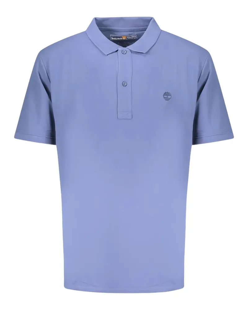 Timberland Poloshirt mit Logo-Stickerei - Blau Blau