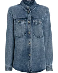 Isabel Marant Talbot Jeanshemd Blau