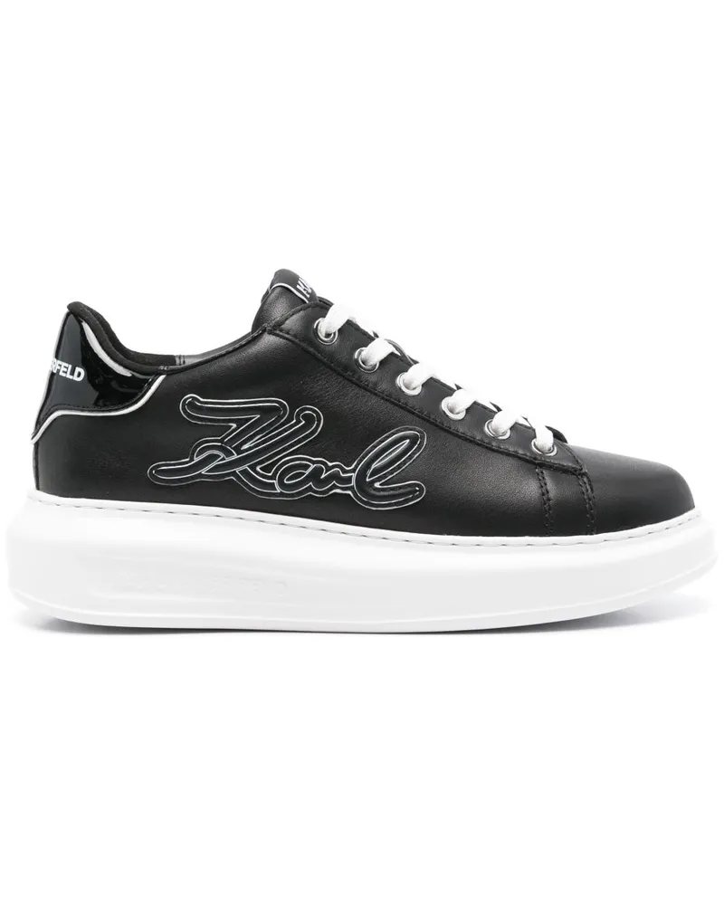 Karl Lagerfeld Kapri Signia Sneakers - Schwarz Schwarz