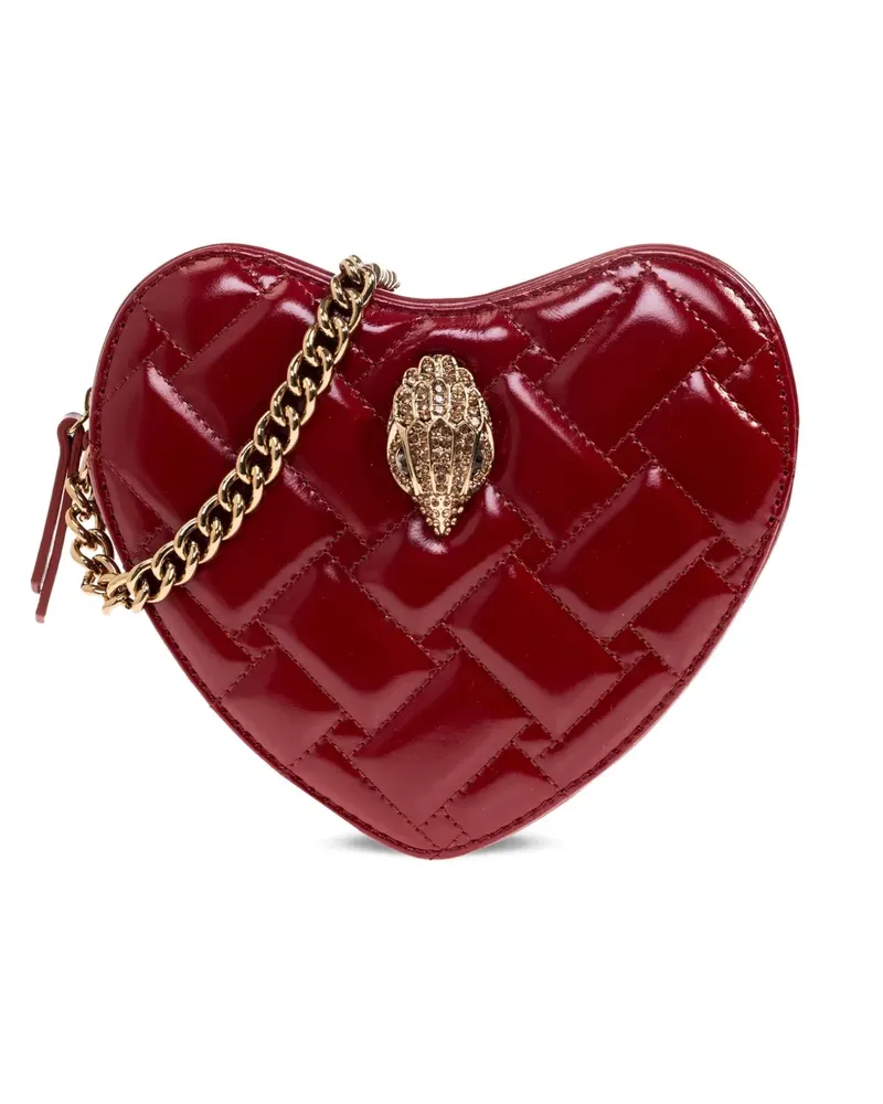 Kurt Geiger Kensington Heart Umhängetasche - Rot Rot