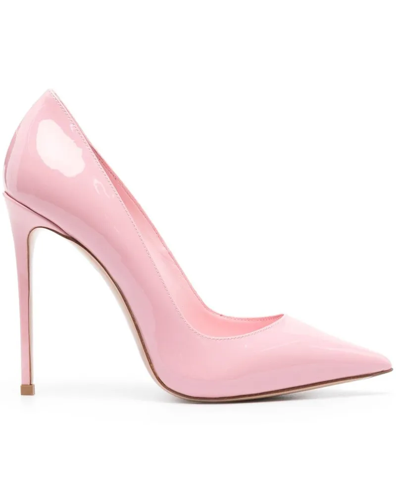 Le Silla Eva Pumps aus Lackleder 120mm - Rosa Rosa