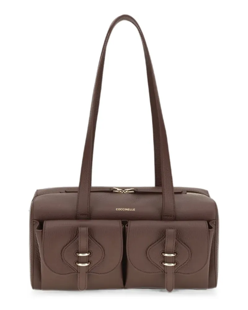 Coccinelle Mavery Pocket shoulder bag - Braun Braun