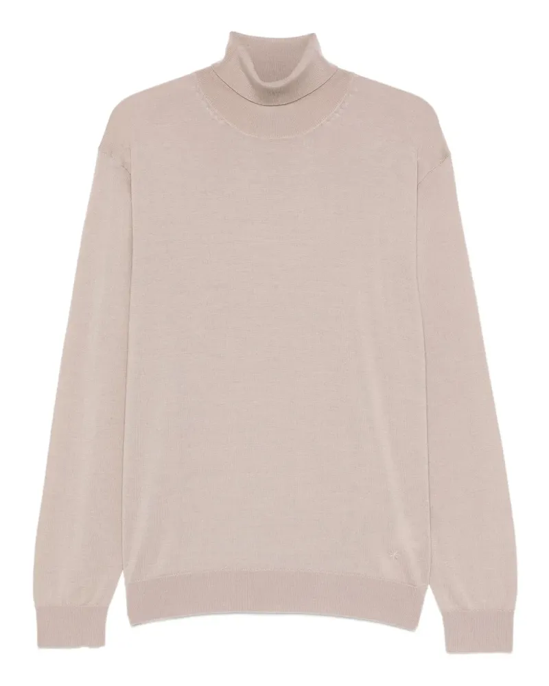 Manuel Ritz Klassischer Rollkragenpullover - Nude Nude