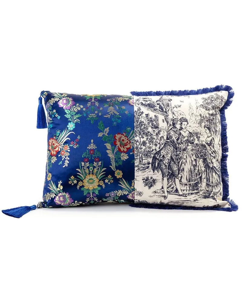Seletti Hybrid Argia Kissen - Blau Blau