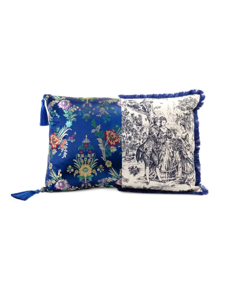 Seletti Hybrid Argia Kissen - Blau Blau