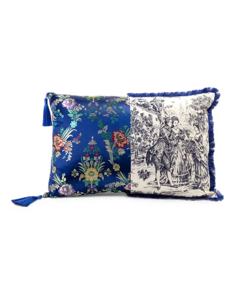 Seletti Hybrid Argia Kissen - Blau Blau
