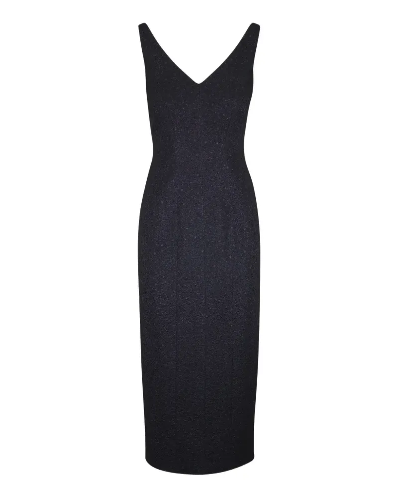Adam Lippes V-neck sleeveless dress - Schwarz Schwarz