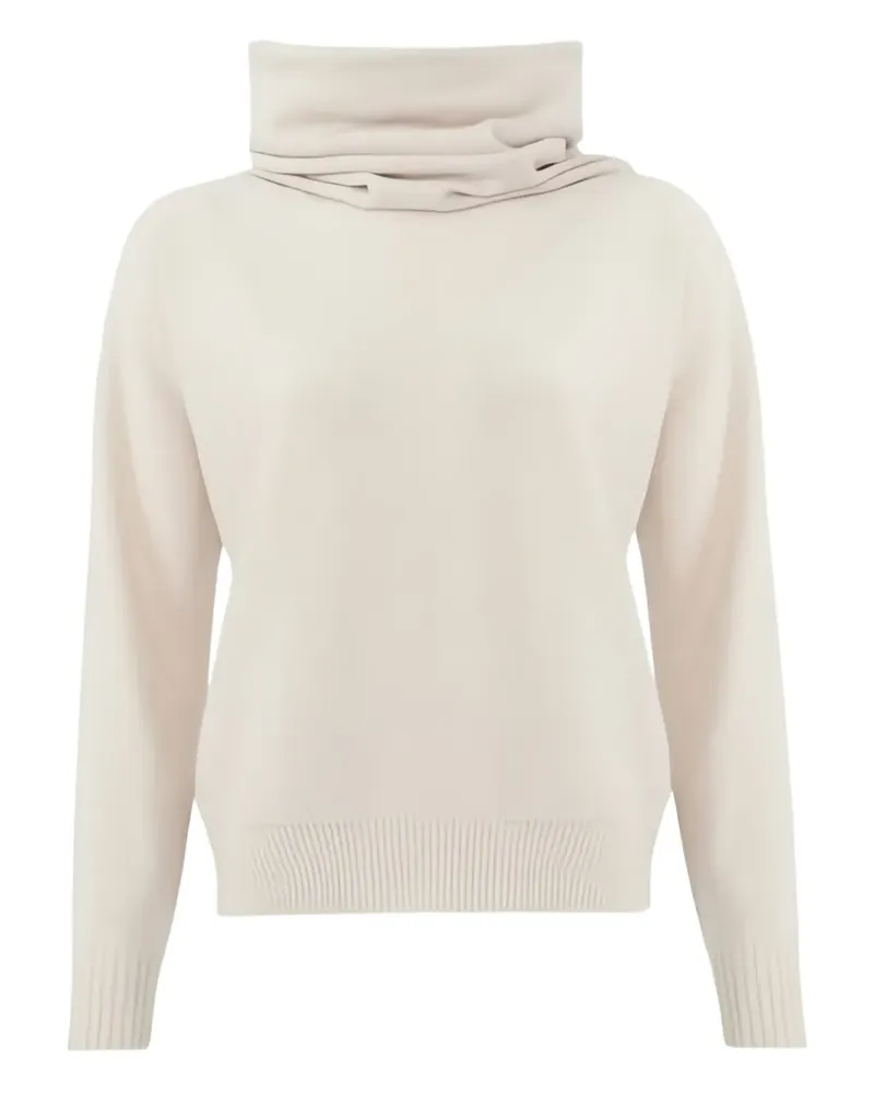 D.EXTERIOR Pullover mit Rollkragen - Nude Nude